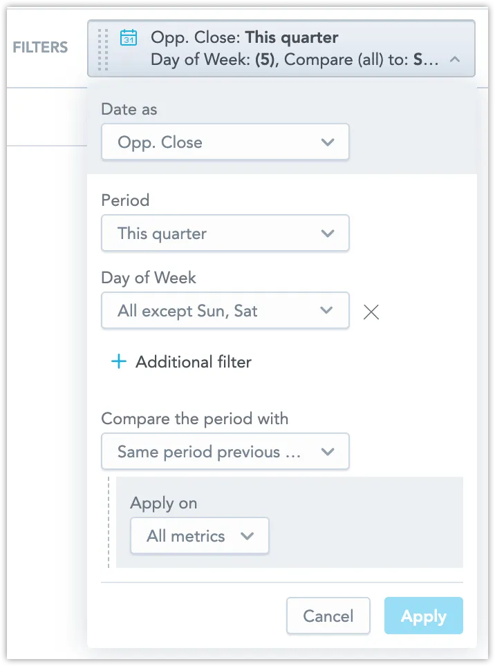 date filter