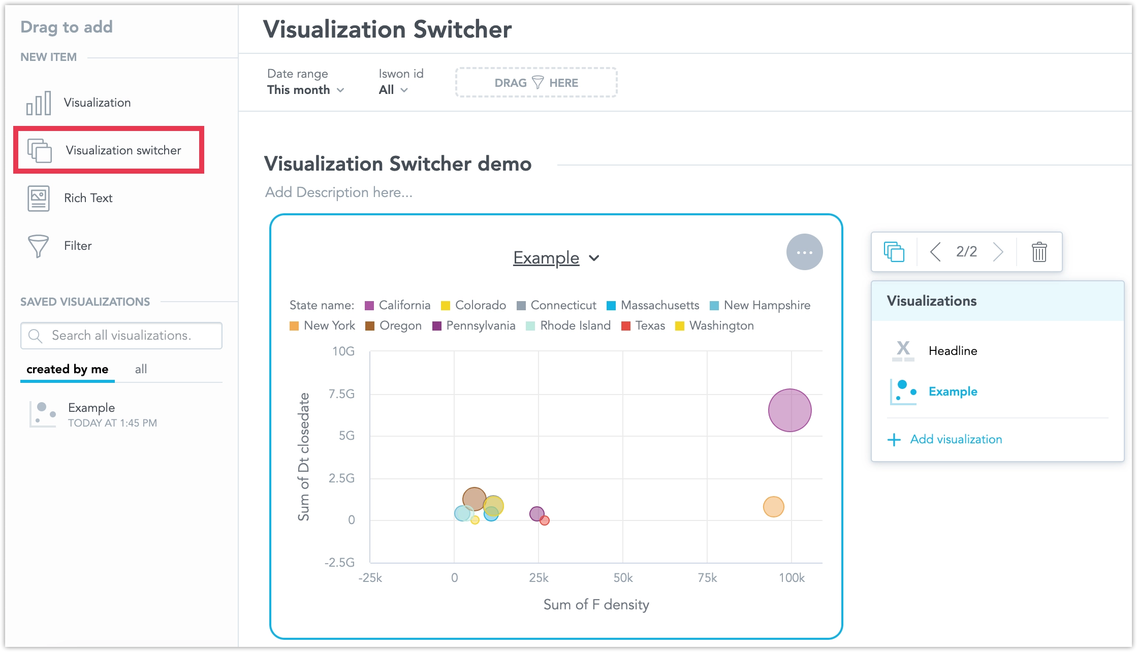 Visualization Switcher