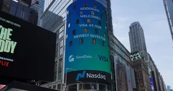 GoodData Announces Strategic Partnership and Investment from Visa