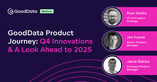 GoodData Product Journey: Q4 Innovations & A Look Ahead to 2025