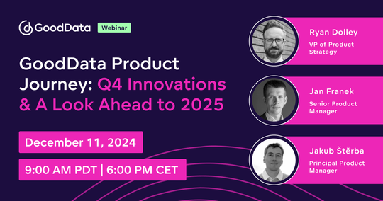 GoodData Product Journey: Q4 Innovations & A Look Ahead to 2025