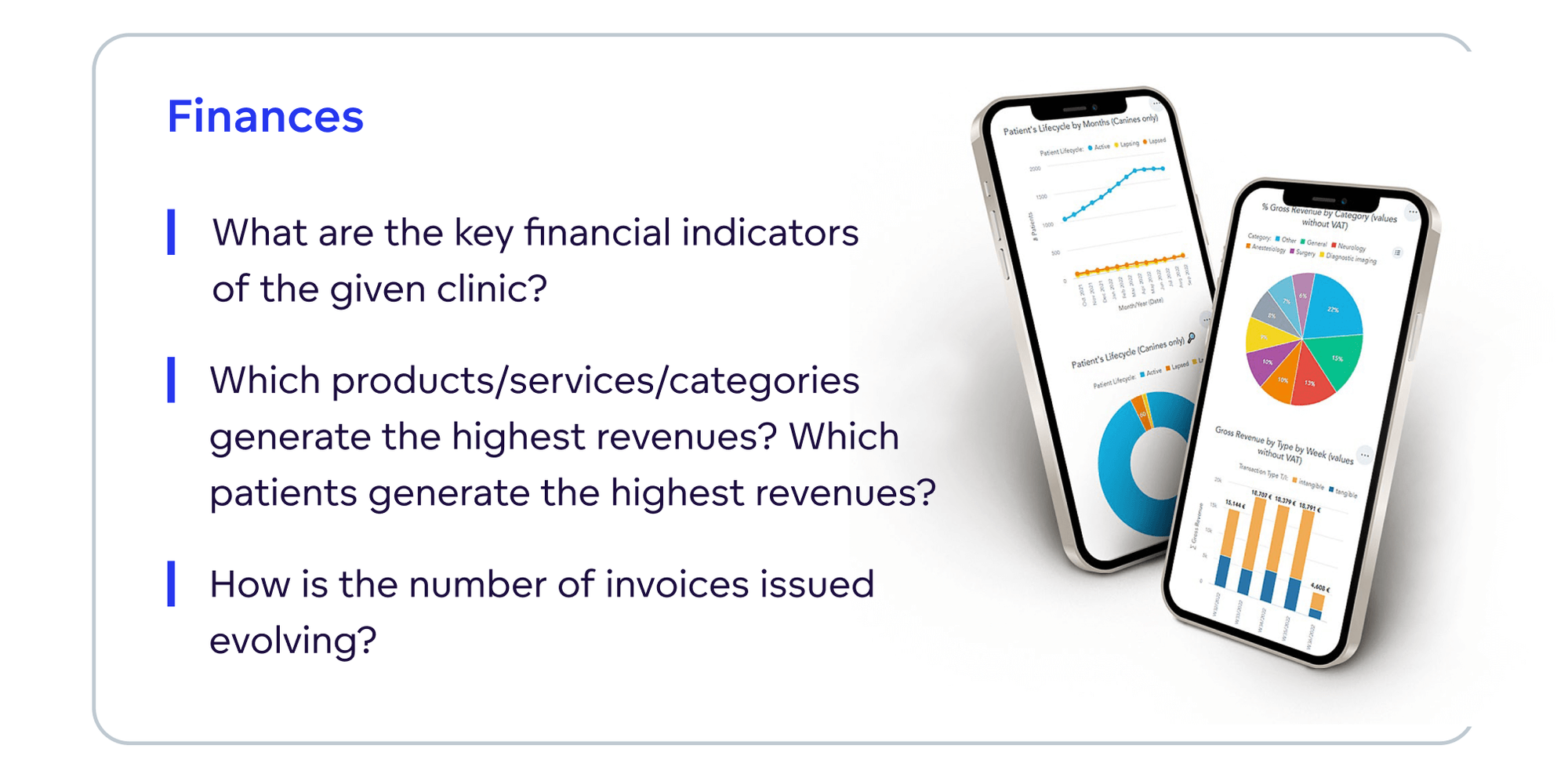 finances dashboard