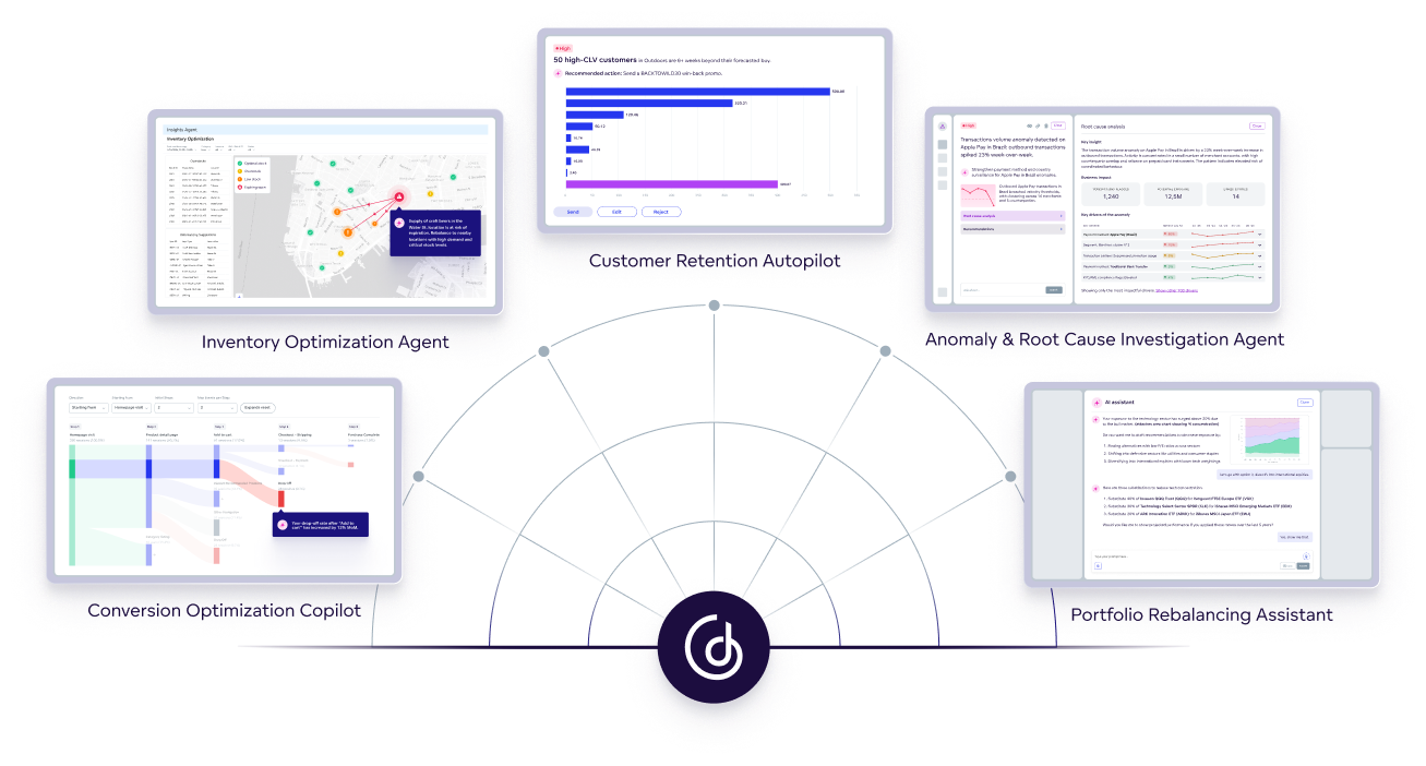 A modern data intelligence platform lets you design agentic apps